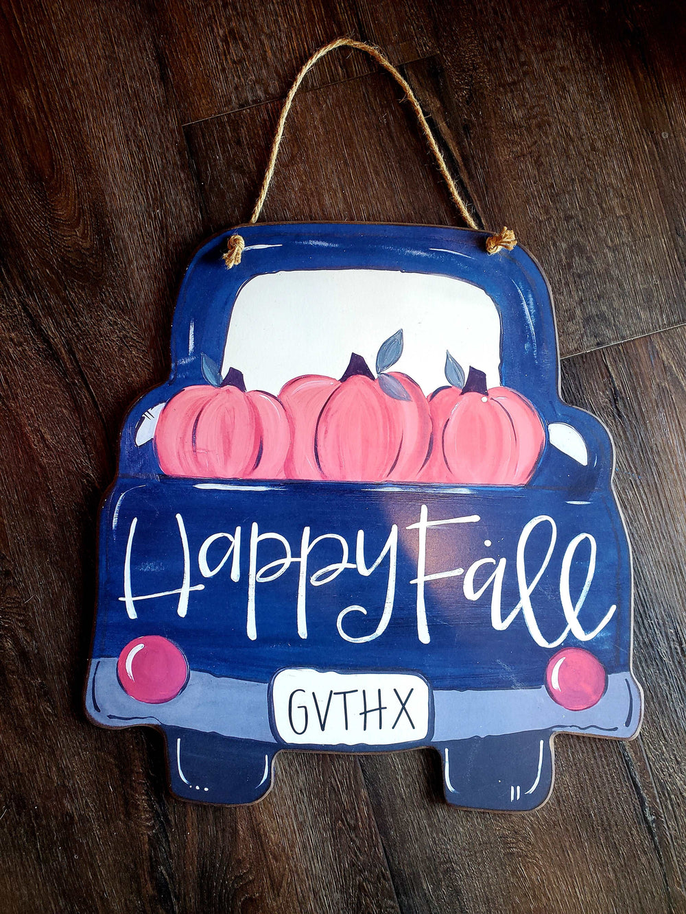 Happy Fall door hanger