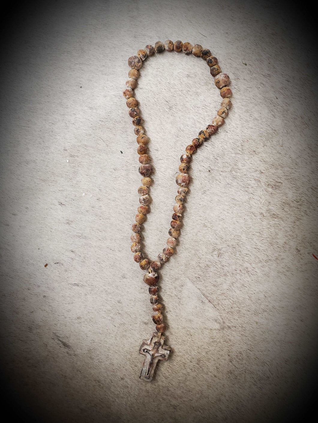 Cement prayer beads