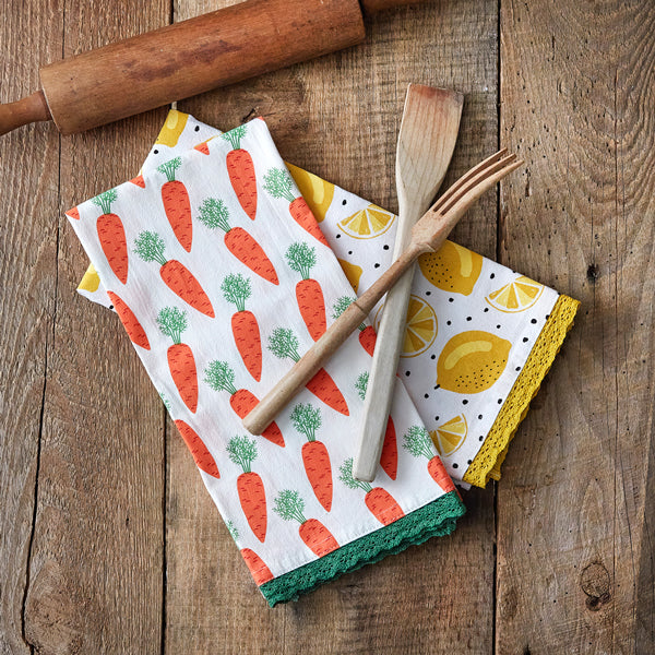 Carrots Tea Towel