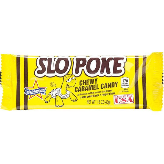 Slo Poke Chewy Caramel Candy Bar