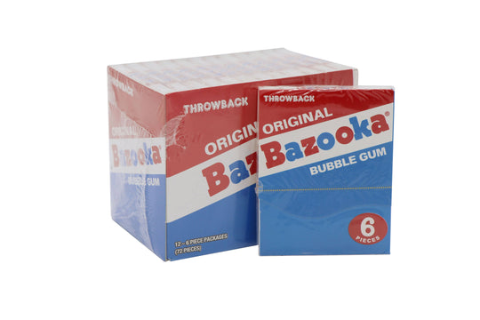 Bazooka Throwback Bubble Gum