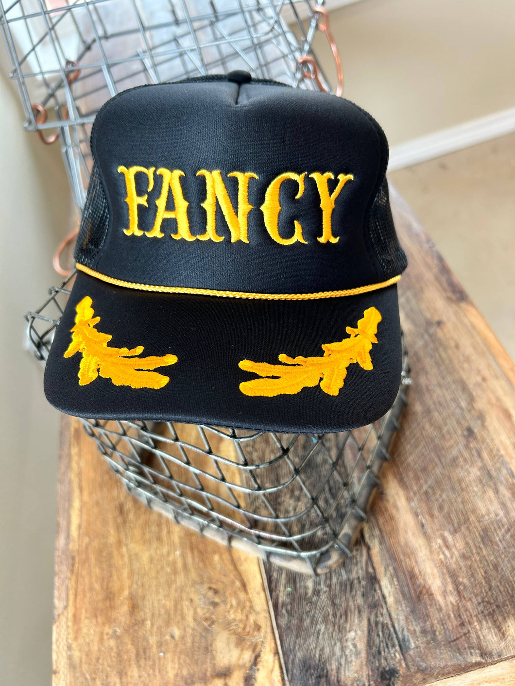 Captain Fancy Trucker Hat