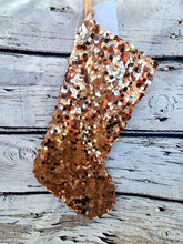 Load image into Gallery viewer, Blush Sequin Stocking
