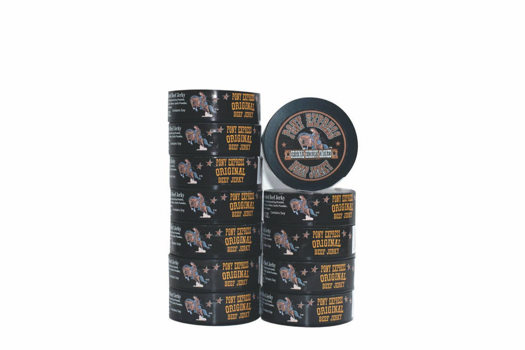 Pony Express Original Beef Jerky Tins